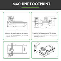 Fraiseuse CNC 4 axes à broche rotative Atc 1530 pour la fabrication de moules à bois en mousse EPS