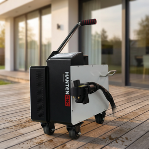 Nettoyeur laser pulsé 300W pour la rénovation de meubles anciens, le décapage de peinture sur murs, graffitis, <span class=keywords><strong>marbre</strong></span>, briques, pierre et bois - Product Image 1