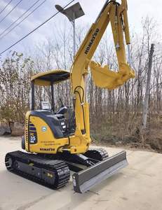 Oferta Especial: Miniexcavadora Komatsu PC35/PC35MR de 3.5/3 Toneladas, Usada, con Bomba Hidráulica, Caja de Cambios, Motor Komatsu, Certificación CE y Martillo Rompedor - Product Image 3