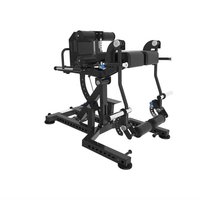 Machine à hyperextension inversée pour les jambes, machine de flexion pour les fessiers et les ischio-jambiers, chaise romaine réglable