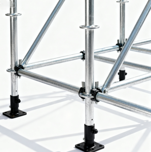 Hệ thống hỗ trợ lắp ráp nhanh cho kỹ thuật giàn giáo thép mạ kẽm nhúng nóng khớp nối giàn giáo Chất lượng cao - Product Image 2