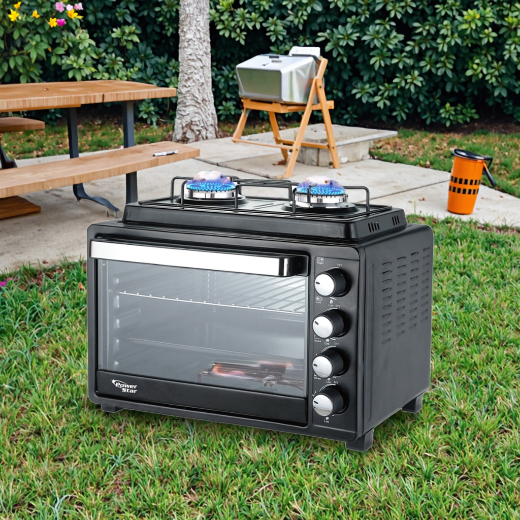 Gas Oven with No Electric Freestanding Cooking Appliance
