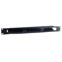 1u 19 pouces 48 ports Vertical Câblage Gestion Réseau Câble Organisateur