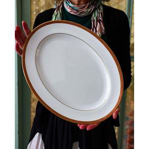 Service de table en céramique Wedgwood Paris, 12 pièces, luxe, vaisselle en grès, design élégant européen, fabriqué en Italie pour les hôtels - Product Image 5