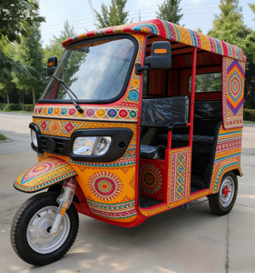 Nuevo Mototaxi Eléctrico Personalizado de 1800W, 4 Plazas, Triciclo de Pasajeros Estilo Bajaj TV - Product Image 1