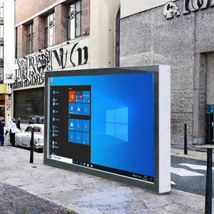 Pantalla Digital Colgante para Exteriores de 55 Pulgadas, Full HD 4k LCD Inteligente, Pantalla Táctil Dividida, Kiosco Publicitario con Refrigeración de Aluminio IP65 - Product Image 5