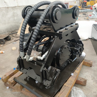 Vente directe usine : Compacteur à plaque vibrante hydraulique haute performance pour excavatrice, accessoire de machinerie de construction