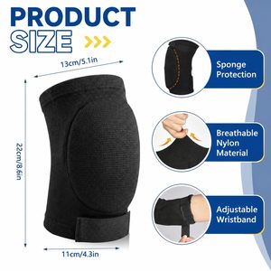 Protezioni Regolabili OEM per Gomiti e Ginocchia da Uomo, per Muay Thai, Kick Boxing, Wrestling, Basket, Ginocchiere Imbottite per <span class=keywords><strong>Pallavolo</strong></span> - Product Image 3