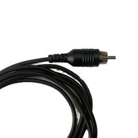 Câble audio-vidéo coaxial en PVC vert tressé de 8 m, 5 mm, nickelé, mâle-femelle, 6,35-RCA XLR pour projecteur, microphone, haut-parleur de voiture