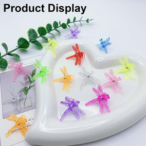 Clips colorés pour orchidées, pinces libellules et papillons, supports fixes pour plantes grimpantes de jardin, clips décoratifs en plastique pour bonsaï - Product Image 5