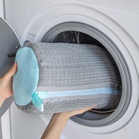 Sac de lavage portable pour chaussures de football, sac de lavage pour machine à laver, sac de voyage pour le nettoyage de la poussière et du linge