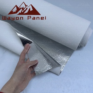 Papier peint uni en PVC Wayon, best-seller, au design moderne, utilisé comme mur <span class=keywords><strong>de</strong></span> <span class=keywords><strong>fond</strong></span> pour le canapé du salon. - Product Image 2