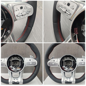 Volant de course haute performance en carbone forgé avec fonction de chauffage compatible Mercedes <span class=keywords><strong>A45</strong></span> C63 E63 G63 <span class=keywords><strong>AMG</strong></span> - Product Image 6