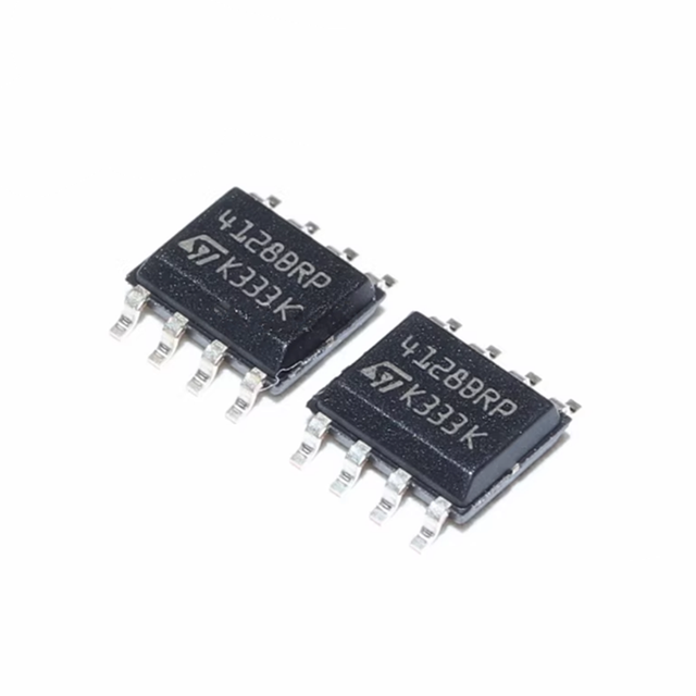 M24128-BRMN6TP 4128BRP Package SOP8 128Kbit EEPROM Chip Storage IC Chip M24128-BRMN6TP 4128BRP