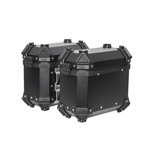 Caja Lateral Pequeña de Aleación de Aluminio para Motocicleta, 18L/36L, Universal, Resistente a Caídas, a Prueba de Colisiones, <span class=keywords><strong>Maletero</strong></span> de Almacenamiento Impermeable - Product Image 3