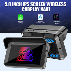 Écran Carplay sans fil 5 pouces pour moto, navigateur GPS étanche avec caméras HD 2K, DVR, TMPS, Karadar T9 Carplay pour moto - Product Image 3