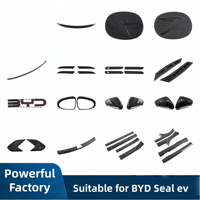 Applicable aux BYD Seal EV à conduite à droite : Couvercle de boîtier électrique du rétroviseur, Pare-pluie, Poignées, Barre de seuil, en Plastique ABS SP897621