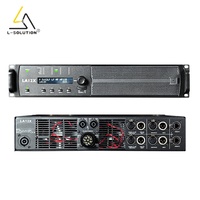 LA12X Système de contrôleur d'amplificateur de son audio professionnel pour DJ pour Line Arrays Subwoofer Performance Neodymium Magnet