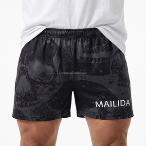 Pantalones Cortos de <span class=keywords><strong>Rugby</strong></span> Estilo Outback Personalizados |   Pantalones Cortos Deportivos Sublimados con Estampado de Camuflaje para <span class=keywords><strong>Hombre</strong></span>, OEM - Product Image 5