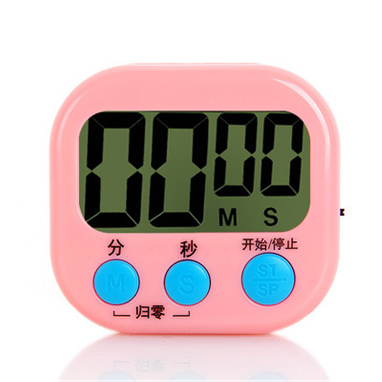 High Quality ABS Kitchen Timer for Promotion Portable Timer Mini Electronic Countdown Digital Timer
