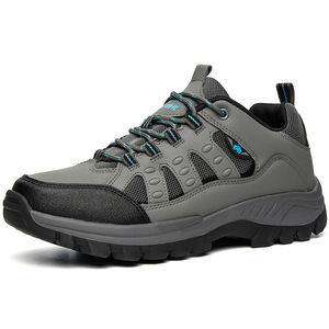Botas de trabajo resistentes al desgaste para obras de construcción, ropa de trabajo, zapatos deportivos impermeables y antideslizantes para senderismo para hombres - Product Image 6