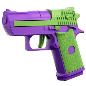Yaz yeni stil çocuk manuel sürekli yangın Glock Ges.m.b.H. Su tabancası yüksek hızlı bağlantı rebound su tabancası plaj oyuncak