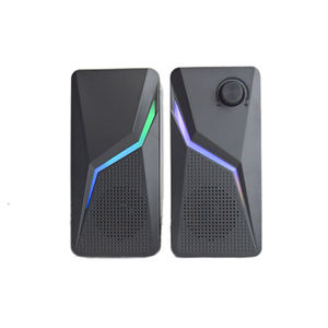 وصول جديد DC 5V تعمل بالطاقة RGB مضيئة <span class=keywords><strong>2</strong></span>.0CH كمبيوتر محمول يعمل بمنفذ USB مكبرات الصوت - Product Image 6