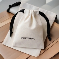 Sac à cordon en coton personnalisé pas cher, grand sac en toile avec logo imprimé