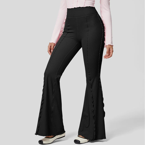 Mujeres Scrunch V Cintura Scrunch Butt Lifting Pantalones Fitness Gym Wear Yoga Wear Pantalones Entrenamiento Deportes Yoga Leggings con bolsillos - Product Image 1
