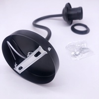 Lampe murale en cuivre DIY Ruyi, alimentation directe usine, douille E27, support de lampe 250V noir, garantie 3 ans