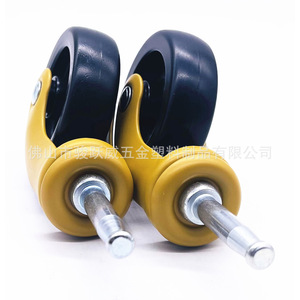 Junyuewei Swivel Caster 60mm Silent Medical Furniture Wheel With Insert Rod And Snap Ring - Product Image 1