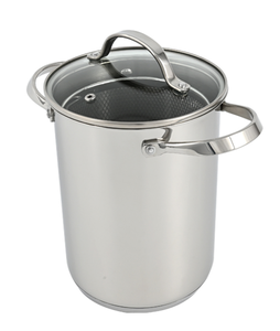 Casserole haute en acier inoxydable pour <span class=keywords><strong>asperges</strong></span> et pâtes avec panier vapeur perforé - Product Image 2