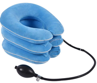 Dispositif de traction cervicale médical, attelle de cou gonflable à tube unique à trois couches pour usage domestique