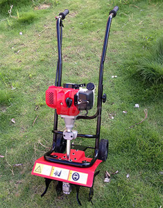 Piste de chaîne d'approvisionnement direct d'usine Mini motoculteur à voie unique labourage laboureur à essence manuel - Product Image 5