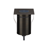 Lampu Dek LED Aluminium IP67 AC/DC Persegi untuk Taman & Halaman Luar Ruangan, Pemasangan Tersembunyi yang Dapat Dilepas