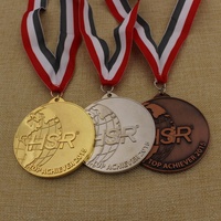Medalla FSGL de oro personalizada de alta calidad Tournoi International Paris Tournament Medal