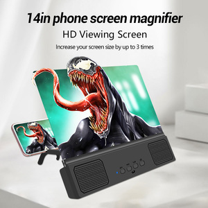 Amplificador de Pantalla Universal para Smartphone de 14 Pulgadas con Altavoz Bluetooth, Soporte Portátil HD para Teléfono Móvil, Amplificador de Video 3D - Product Image 4