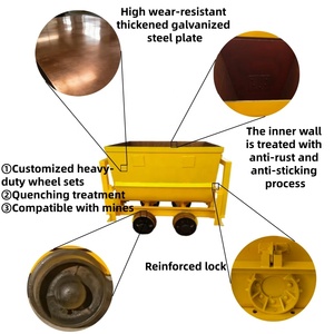 Carro de Transporte Minero Tipo <span class=keywords><strong>U</strong></span> con Bomba para Transporte de Carbón y Metales, Venta Directa de Fábrica Zlinktric - Product Image 3