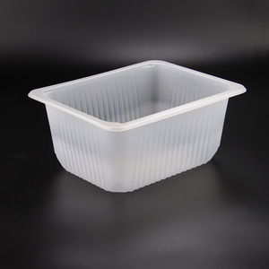 Tùy chỉnh dùng một lần thực phẩm khay PP khay thịt đông lạnh thermoformed khay tùy chỉnh dùng một lần nhựa thịt bò thực phẩm khay - Product Image 1