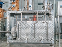 Alambic de distillation ZJ, colonne de distillation, alambic pour whisky, rhum, gin, vodka, brandy, spiritueux, vin, équipement de distillerie, distillateur