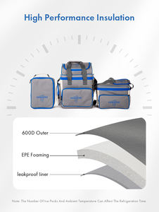 Lonchera Térmica IceMaster de 3.7L, 600D, Ecológica, Ligera, Lavable, con Asa, Aislada, a Prueba de Fugas, de Grado Alimenticio - Product Image 4