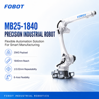 Bras robotisé industriel 6 axes MB20-2060, charge utile 20 kg, portée 2060 mm, OEM/ODM pris en charge, approvisionnement stable, prix usine, systèmes d'automatisation