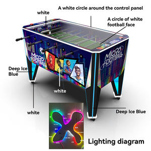 <span class=keywords><strong>Jeu</strong></span> de table d'animation Baihui, machine de <span class=keywords><strong>jeu</strong></span> de football, <span class=keywords><strong>jeu</strong></span> d'arcade à pièces, interaction <span class=keywords><strong>multijoueur</strong></span>, mini <span class=keywords><strong>jeu</strong></span> de table de football - Product Image 4
