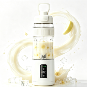 Mini-mixeur portable 2026 pour commandes en gros, avec lame améliorée, pour jus, glace pilée, fruits congelés et smoothies frais - Product Image 1