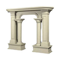 Colonnes romaines en ciment au design moderne antique Colonnes en béton GRC personnalisées Piliers intérieurs extérieurs pour villa