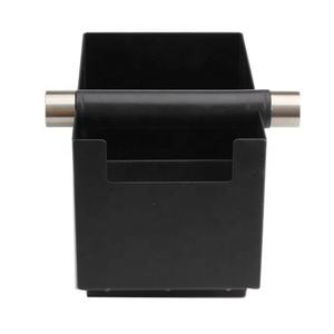 Powder Painting <b>Removable</b> Rubber Strike Pole 304 Stainless Steel Eco-Friendly Durable Food Grade Espresso Knock <b>Box</b> - Product Image 1