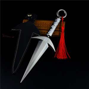 Beliebter 22cm 220g Mini-Ninja-Kunai mit Lederholster, im Stil von Flying Raijin & Dragon Blade, Sammlerstück - Product Image 4