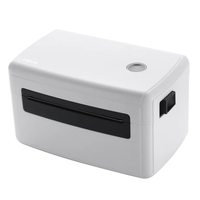Printer Label Gudang Thermal Langsung 110mm 4 Inch 203DPI USB untuk Barcode Pengiriman Tersedia