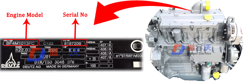 High-quality Overflow Line 02931503 02931225 for Deutz