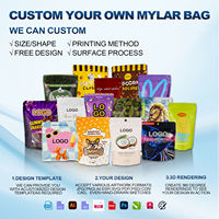 Sachet plat personnalisé avec logo pour biscuits, refermable avec fermeture éclair, qualité alimentaire, avec fenêtre transparente et gaufrage, pour emballage de produits de boulangerie et de snacks